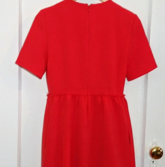 NWOT Sz 2 "Dear Drew" 5th Ave red tulip dress - Picture 5 of 5